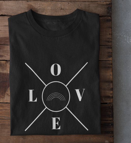 Love - Shirt - black