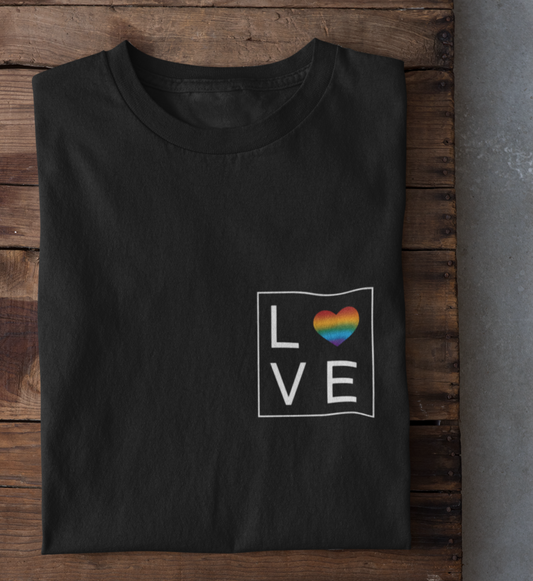 Love Heart - Shirt - dark