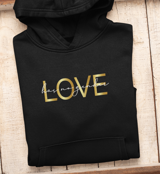 Love has no gender - Hoodie - black
