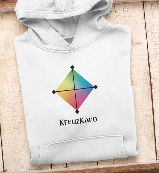 KreuzKaro - Hoodie - dunkles Logo - groß
