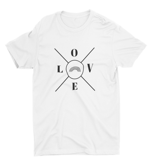 Love - Shirt - white