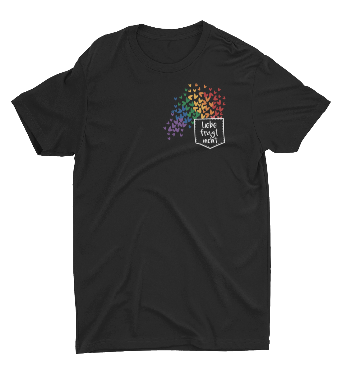 Liebe fragt nicht - Shirt - dark