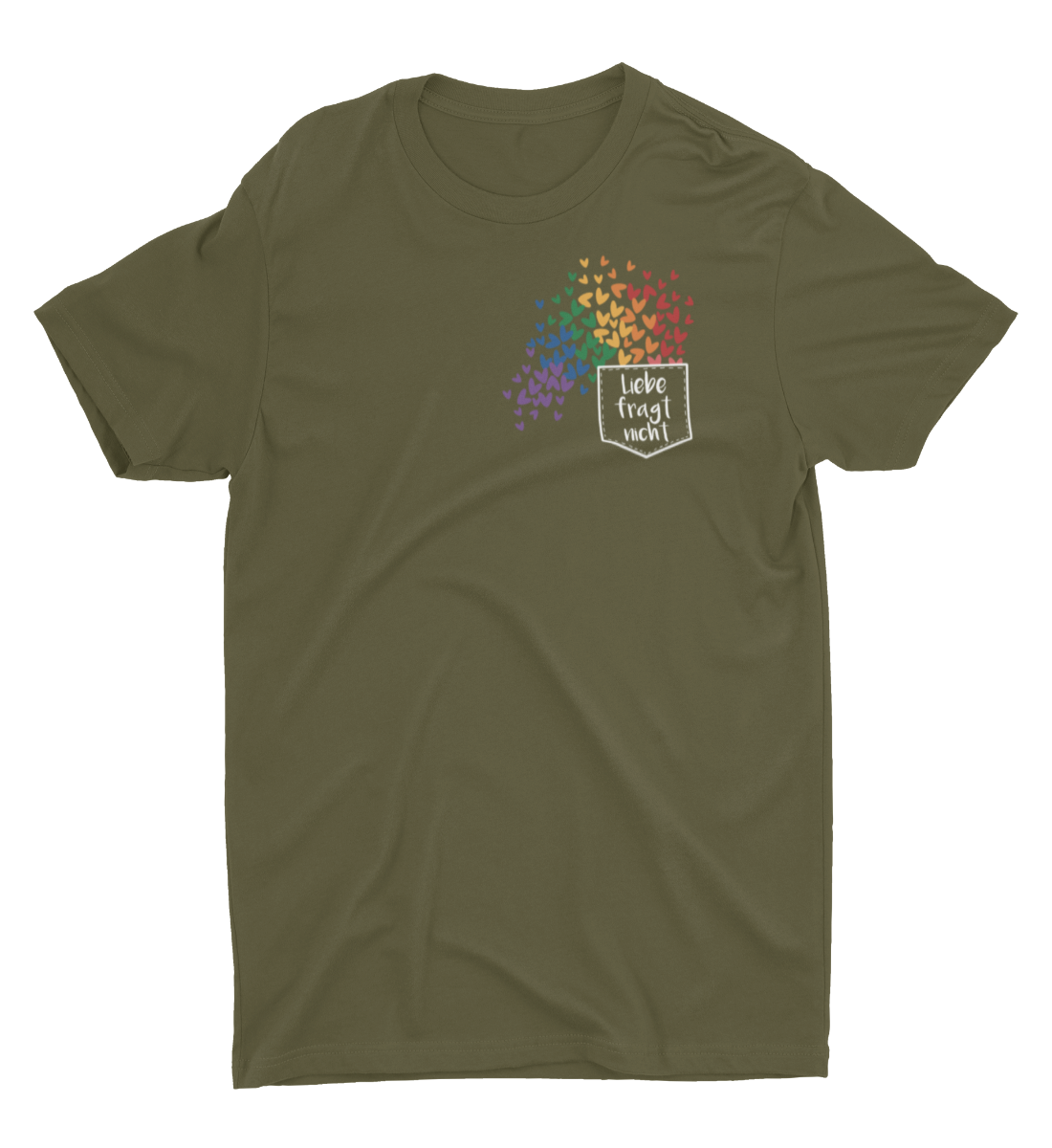 Liebe fragt nicht - Shirt - dark