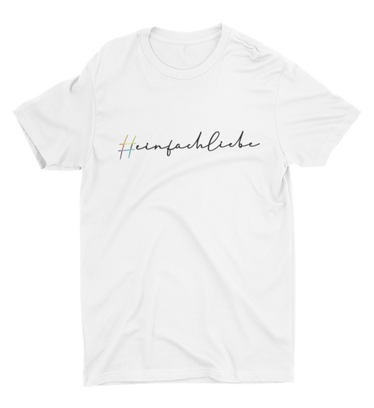 #einfachliebe - Shirt - white