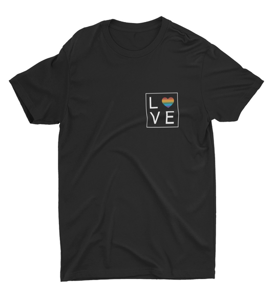 Love Heart - Shirt - dark