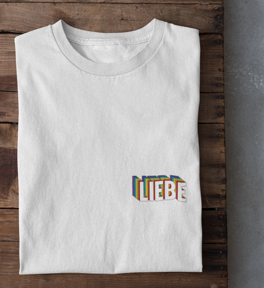 Liebe Rainbow - Shirt - light