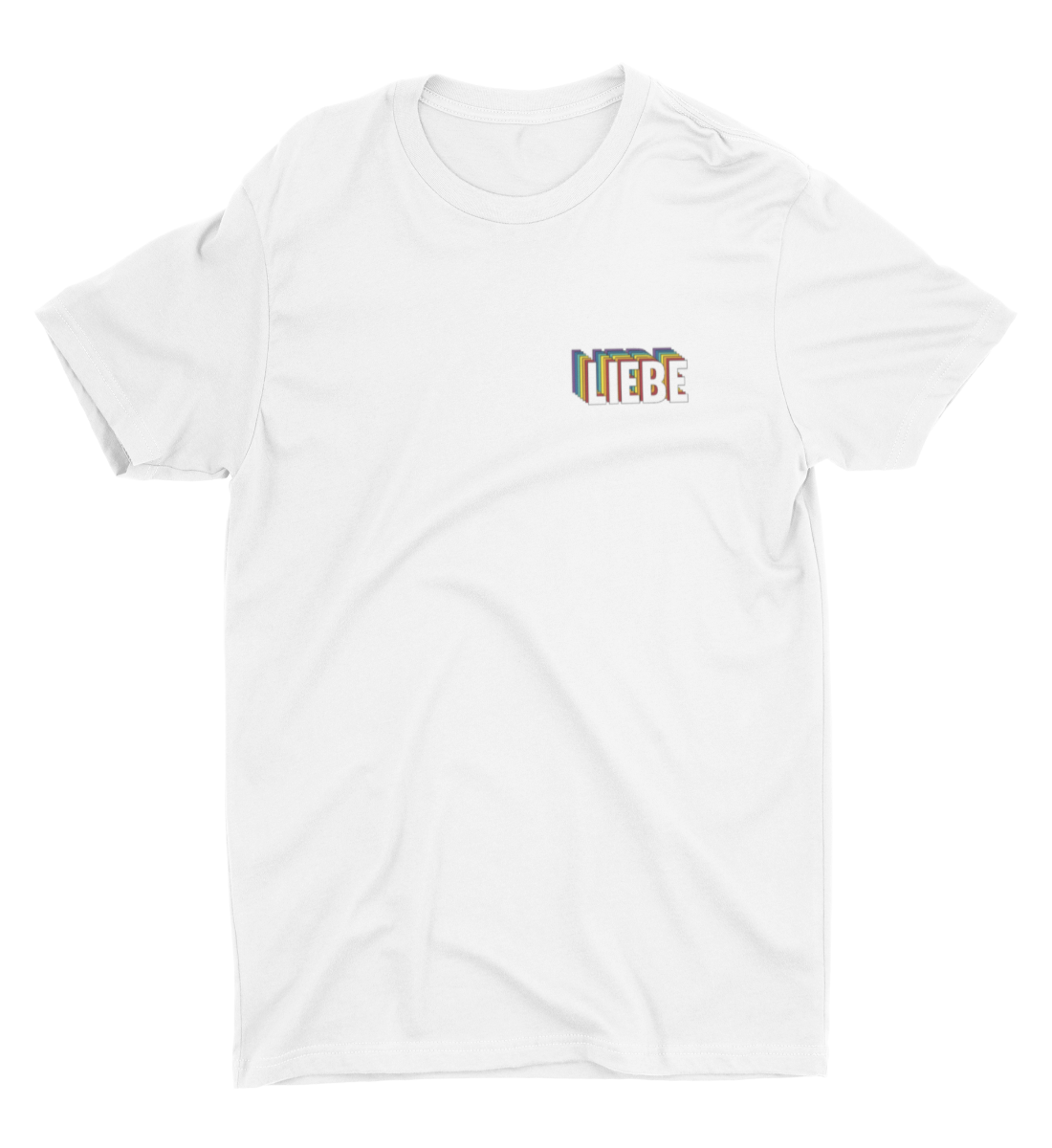 Liebe Rainbow - Shirt - light