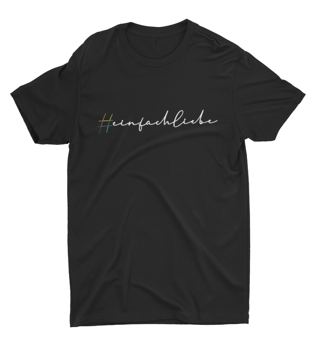 #einfachliebe - Shirt - black