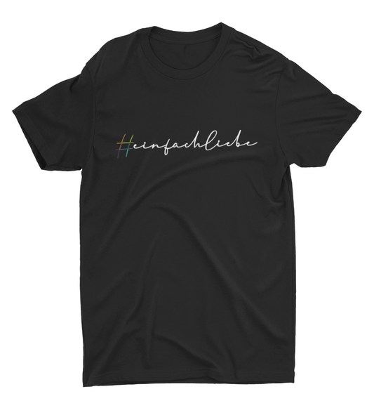 #einfachliebe - Shirt - black