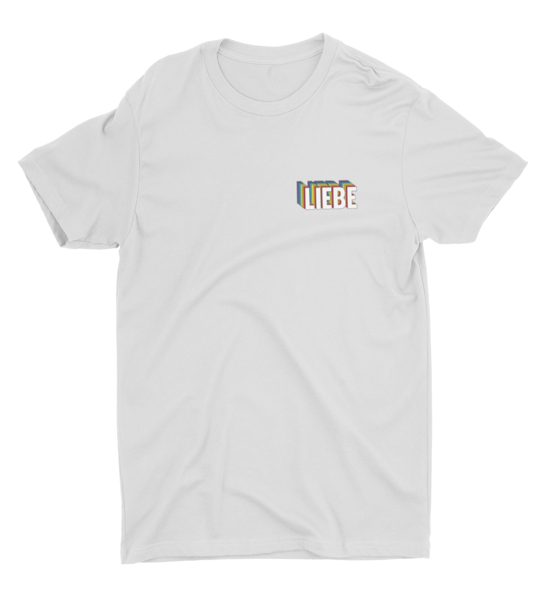 Liebe Rainbow - Shirt - light