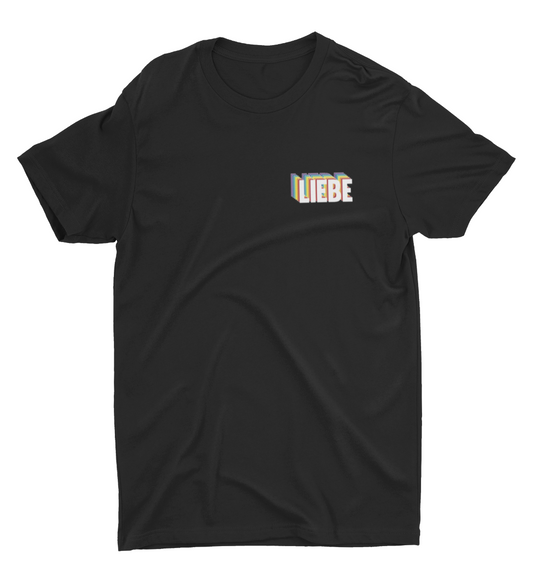 Liebe Rainbow - Shirt - dark