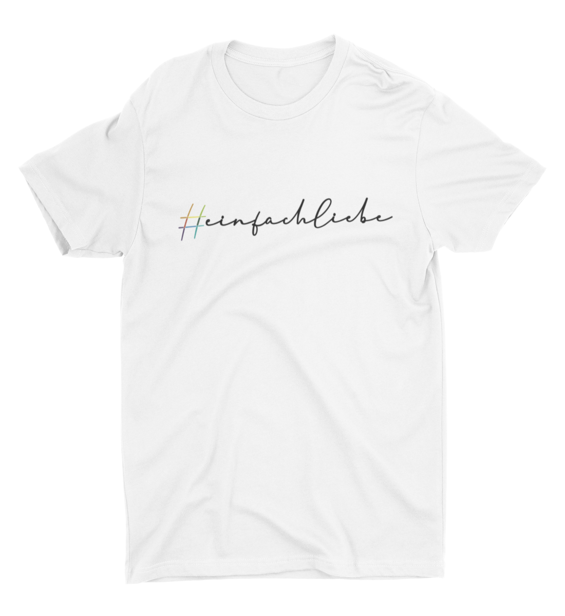 #einfachliebe - Shirt - white